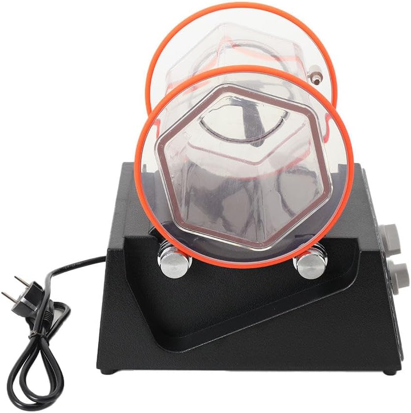 Lfhelper 5KG Poliertrommel Poliermaschine Schmuck polieren Maschine Rotary Tumbler Schmuckpolier Pol