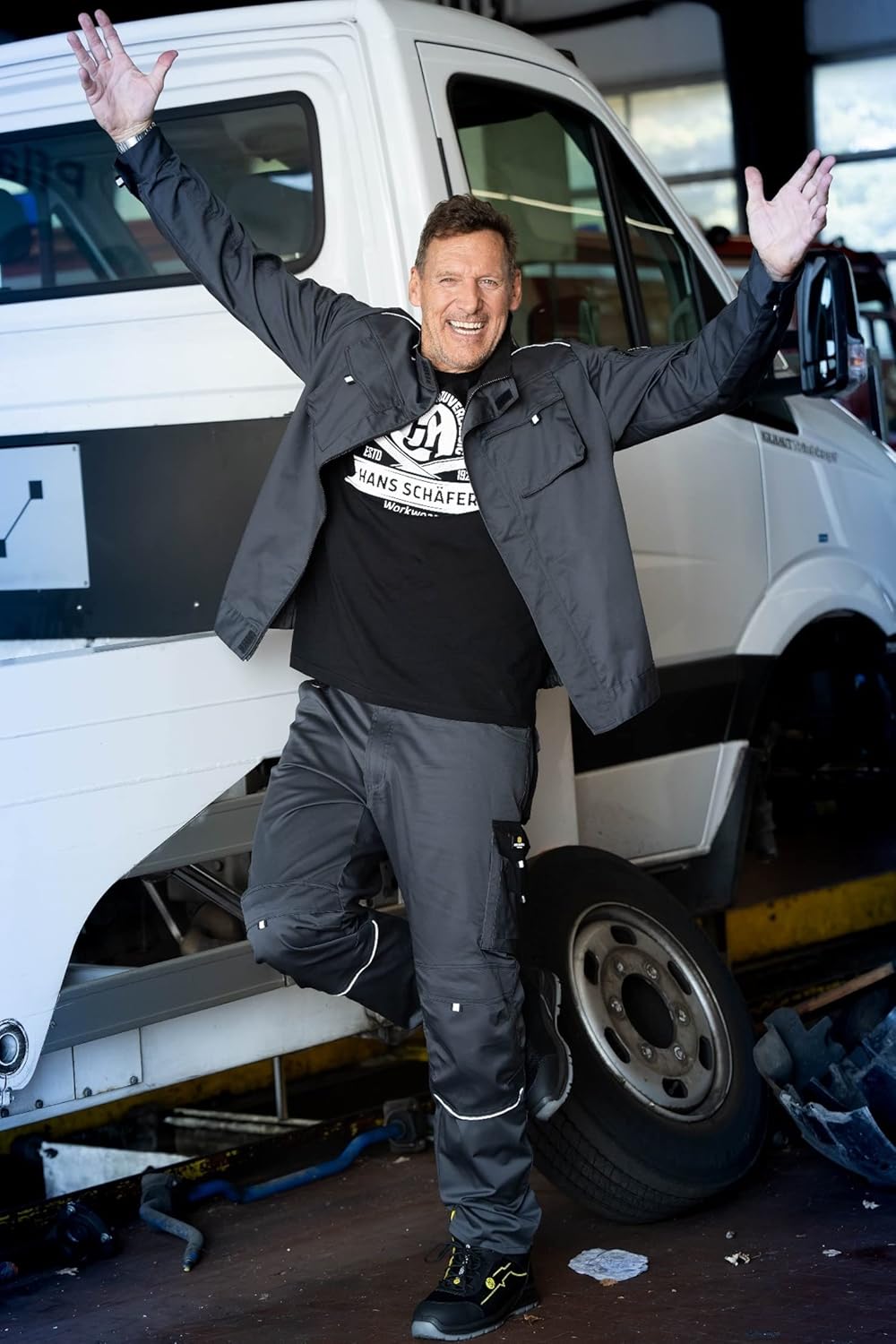 Hans Schäfer Workwear HSW Professional – Kurze Arbeitshose für Herren – Arbeitsshorts/Herren-Shorts/