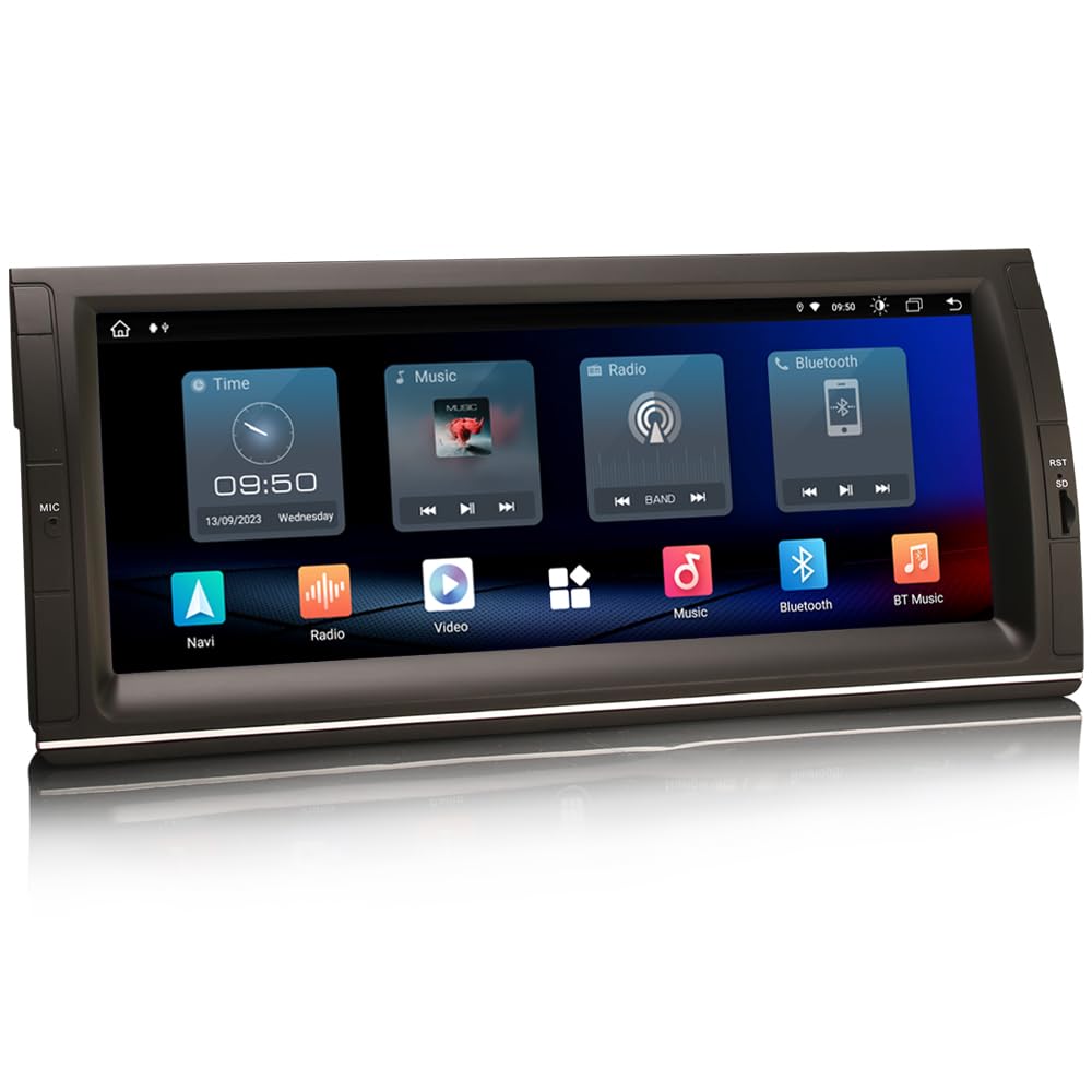 10,25 Zoll IPS Bildschirm 8-Kern Android 12.0 DAB+ Autoradio Für BMW X5 E53 mit GPS Navigation Unter