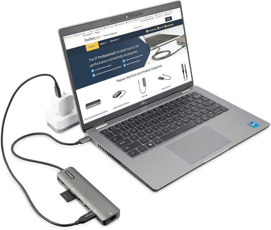 StarTech.com USB-C Multiport Adapter - USB-C auf 4K 60Hz HDMI 2.0, 100W Power Delivery Pass-Through,