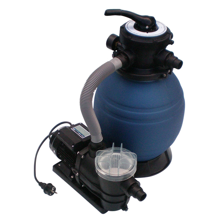 SPIRATO Sandfilteranlage Sandfilter mit Pumpe 10m³/h 300