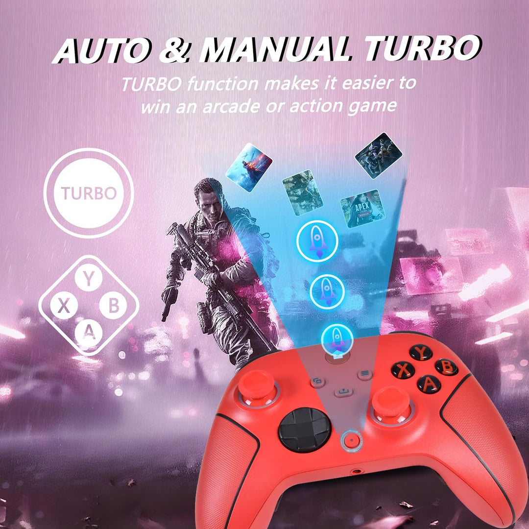 Lampelc Xbox One Controller, Xbox Wireless Controller für Xbox Series X&S/Xbox One/Elite/Windows 7/8