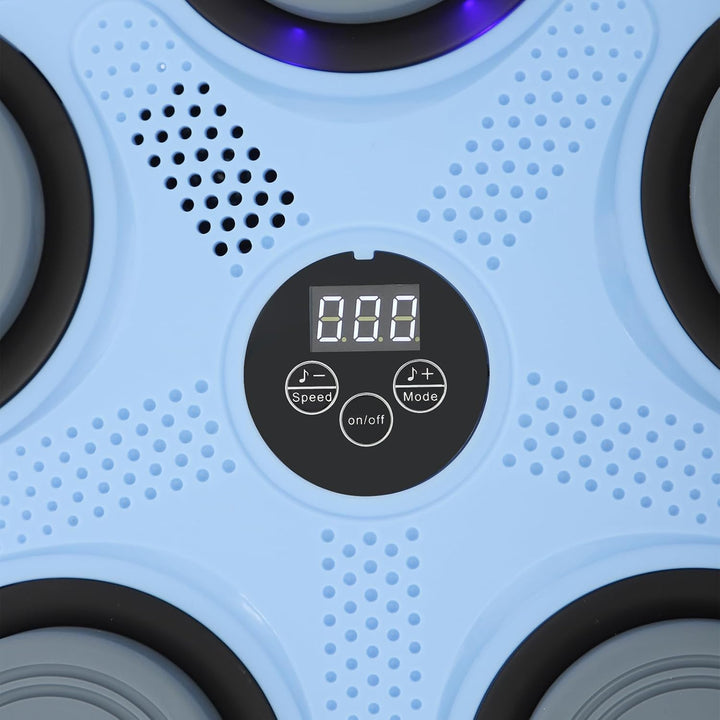 Music Boxing Machine, Boxmaschine mit Musik und LED-Anzeige, 9 Geschwindigkeits & 9 Modi-Einstellung