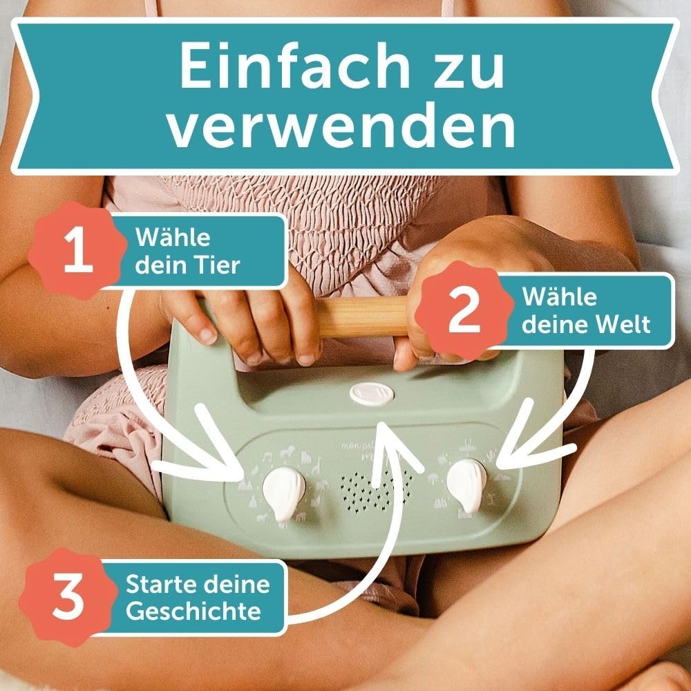 My Little Morphée - Meditationsbox zur Förderung von Schlaf und Beruhigung von Kindern ab 3 Jahren,