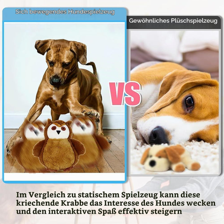 Bewegendes Hundespielzeug, Interaktives Hundespielzeug, Aktives Bewegliches Haustier Plüschspielzeug
