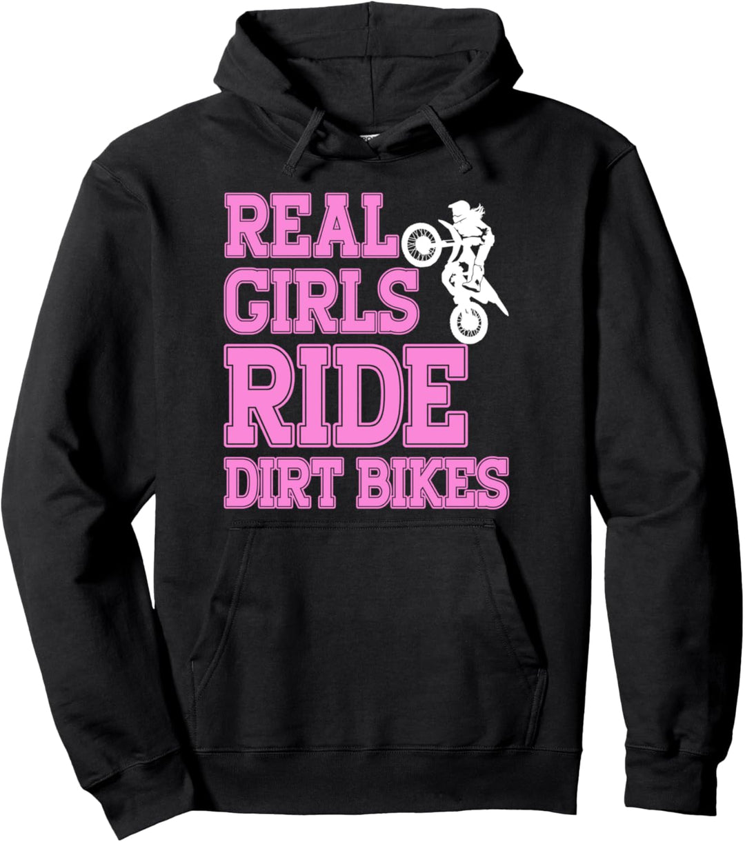 Motorrad Hoodie Frauen Muttertag Biker Geschenk Dirt Bike Pullover Hoodie