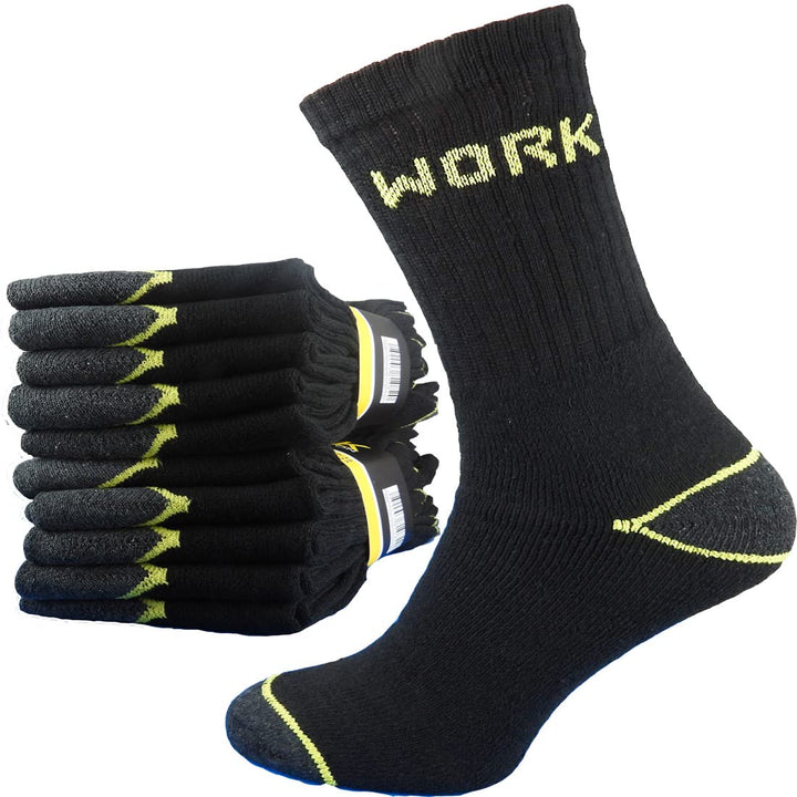 Dunkelstein 5 | 10 | 20 Paar Herren Arbeitssocken 43-46/39-42 Baumwolle Herren Arbeit Worksocken Soc