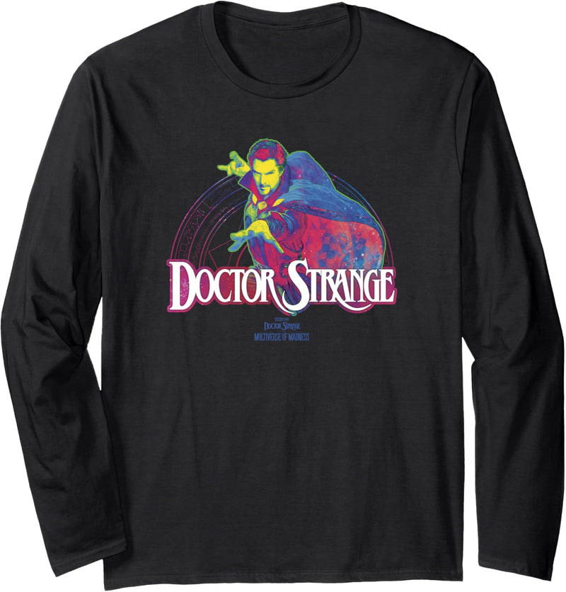 Marvel Doctor Strange In The Multiverse Of Madness Doc Neon Langarmshirt