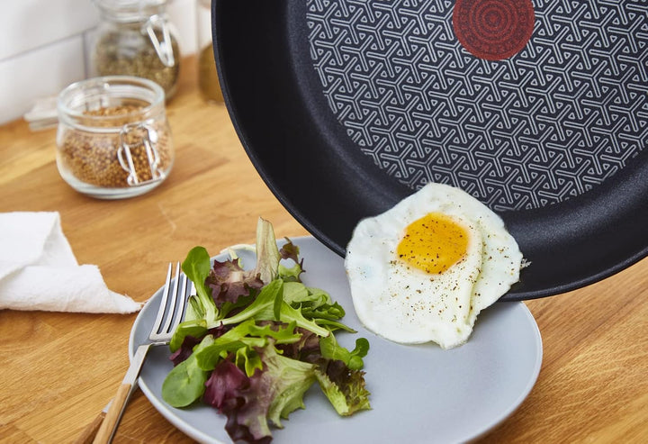 Tefal Duetto Pfanne A70406 |28cm| leichte Reinigung | sichere Antihaftversiegelung| Temperaturindika
