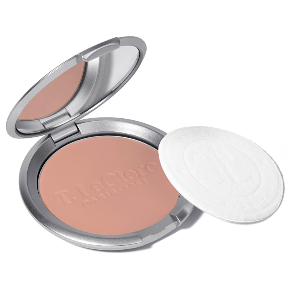 T.leclerc Gezicht Poudre Compacte Dermophile Compact Poeder 17 Dore 10gr