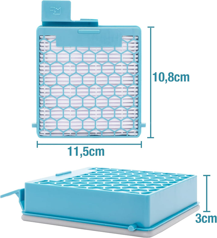 PRIMEBAG - Filter Set kompatibel mit Miele Boost CX1 HEPA Filter & Feinstaubfilter Cat & Dog, Parque