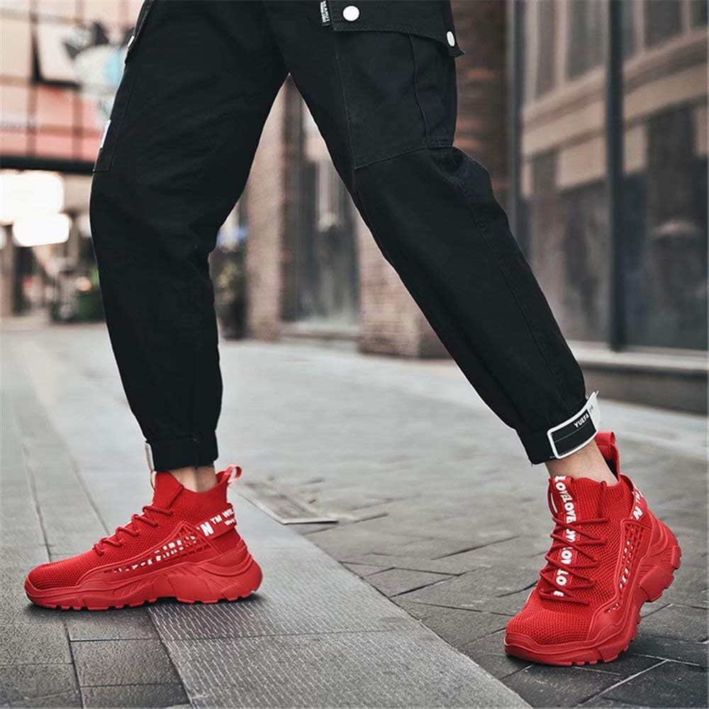 FUSHITON Herren Turnschuhe atmungsaktive Sportschuhe Leichte Freizeitschuhe lässig Strassenlaufschuh