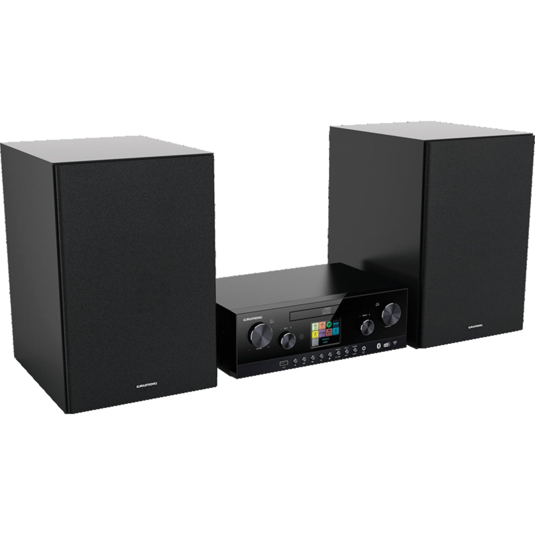 Grundig GHF1030 CMS 5000 BT DAB+ Web Micro HiFi-Anlage (2 x 50 Watt Ausgangsleistung (Digital Audio