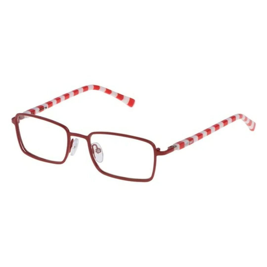 Sting Unisex-Kinder VSJ394480C25 Sonnenbrille, Total Shiny Full Red, 48/17/125