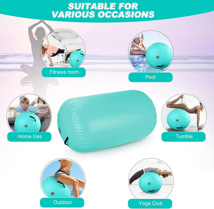 Aufblasbare Gymnastik Air Roll, Aufblasbare Luft Rollen, Air Roller, Gymnastikrolle, Ausbildung Glei