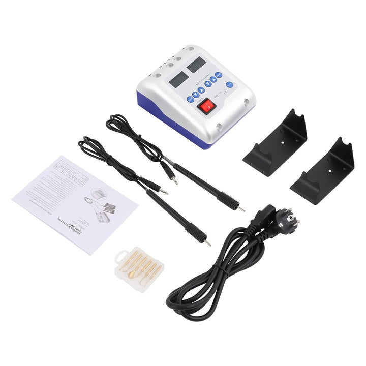 Waxing Maschine 50W, 2A Digital Elektrisch Waxer Maschine mit 6 Spitzen & 2 Stifthalter & 2 Stifte,