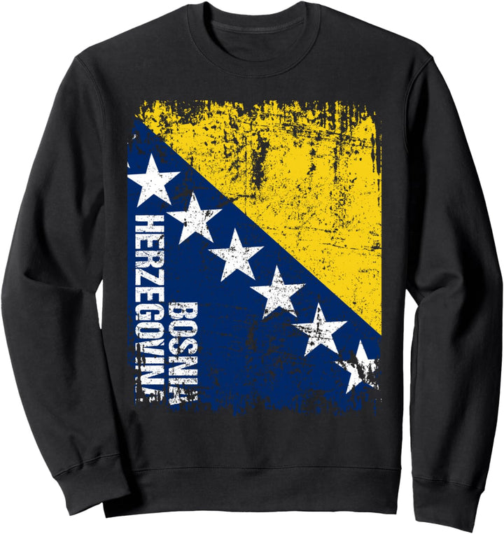 BOSNIEN Flagge | Damen Herren Kinder BOSNIEN HERZEGOWINA Sweatshirt