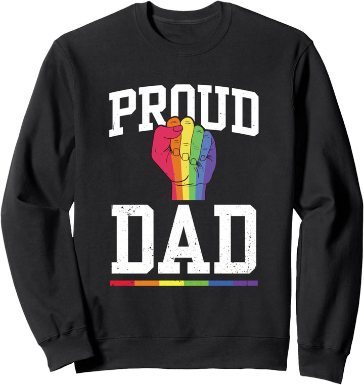 Stolzer Vater Lgbt Bewusstsein Geschlechtergleichheit Sweatshirt