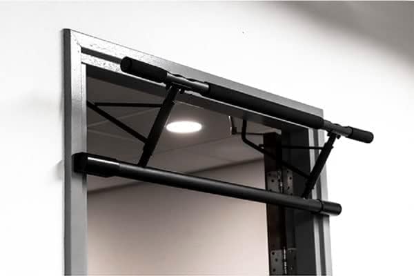 MATCHU - Pull up bar PRO - Klimmzugstange - Keine Schrauben - Rutschfest - Im Türrahmen - Aluminium