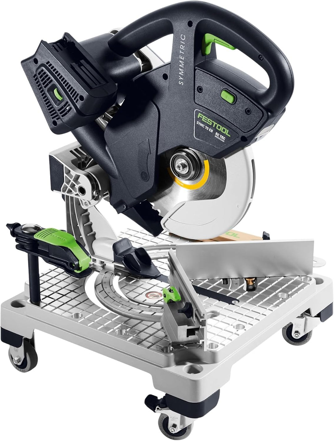 Festool Akku-Leistensäge SYMC 70 4,0 EBI-Plus SYMMETRIC 577464 (Leistensäge Werkstatt Winkelsäge) Fa