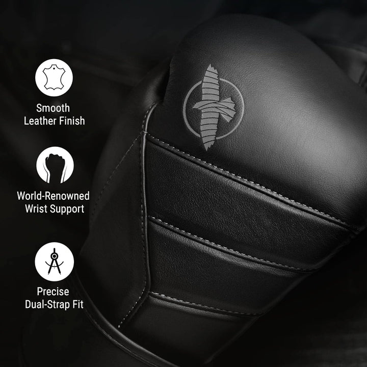 Hayabusa T3 Kanpeki Bokshandschoenen 14 Oz Schwarz, 14 Oz Schwarz