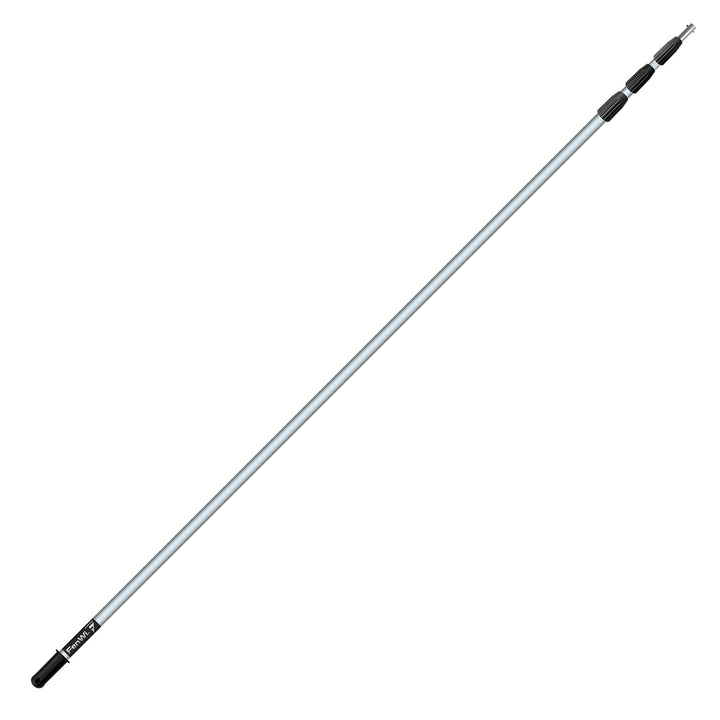 FenWi 8m Profi Aluminium Teleskopstange - stufenlos von 232 bis 810 cm Verstellbarer Alu Teleskopsti