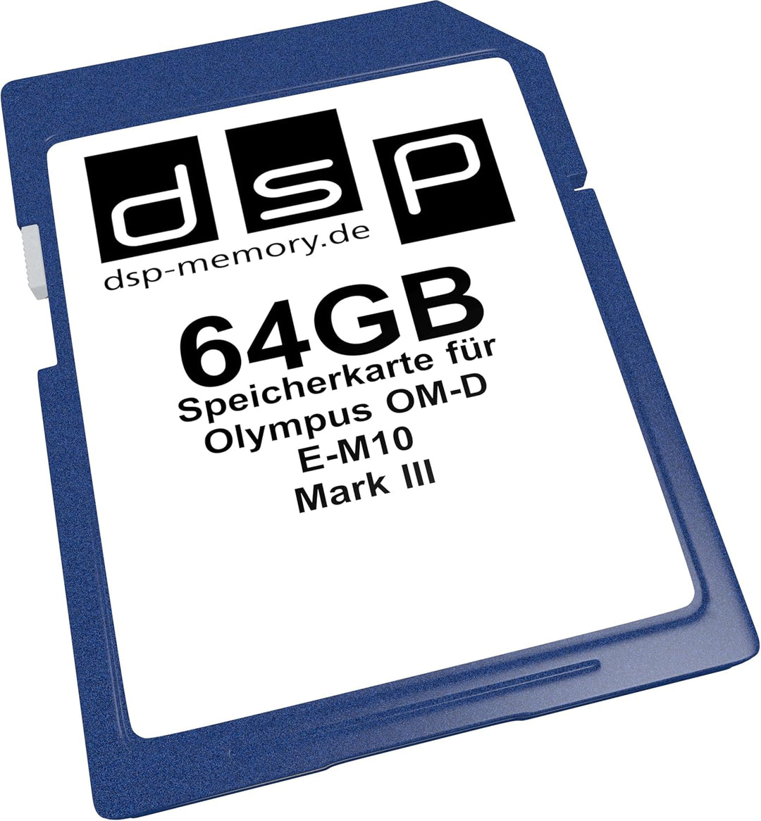 64GB Speicherkarte für Olympus OM-D E-M10 Mark III Digitalkamera