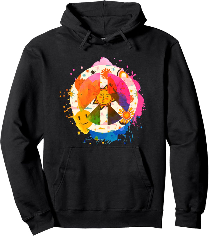 Make Peace Not War - Peace Zeichen - Friedenszeichen Pullover Hoodie