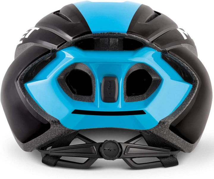MET Helm Strale L (58-62) 56-58 Mehrfarbig (Schwarz Blau), 56-58 Mehrfarbig (Schwarz Blau)