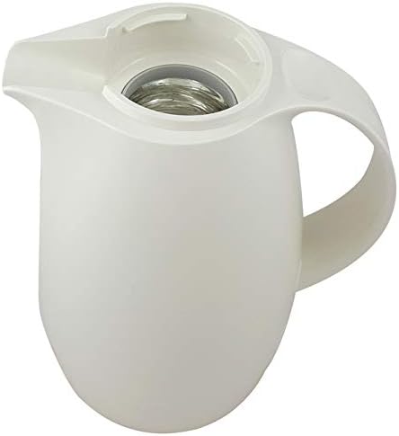 Helios Servitherm Kunststoff-Isolierkanne, weiss, 0,6 Liter 600 ml Weiss, 600 ml Weiss