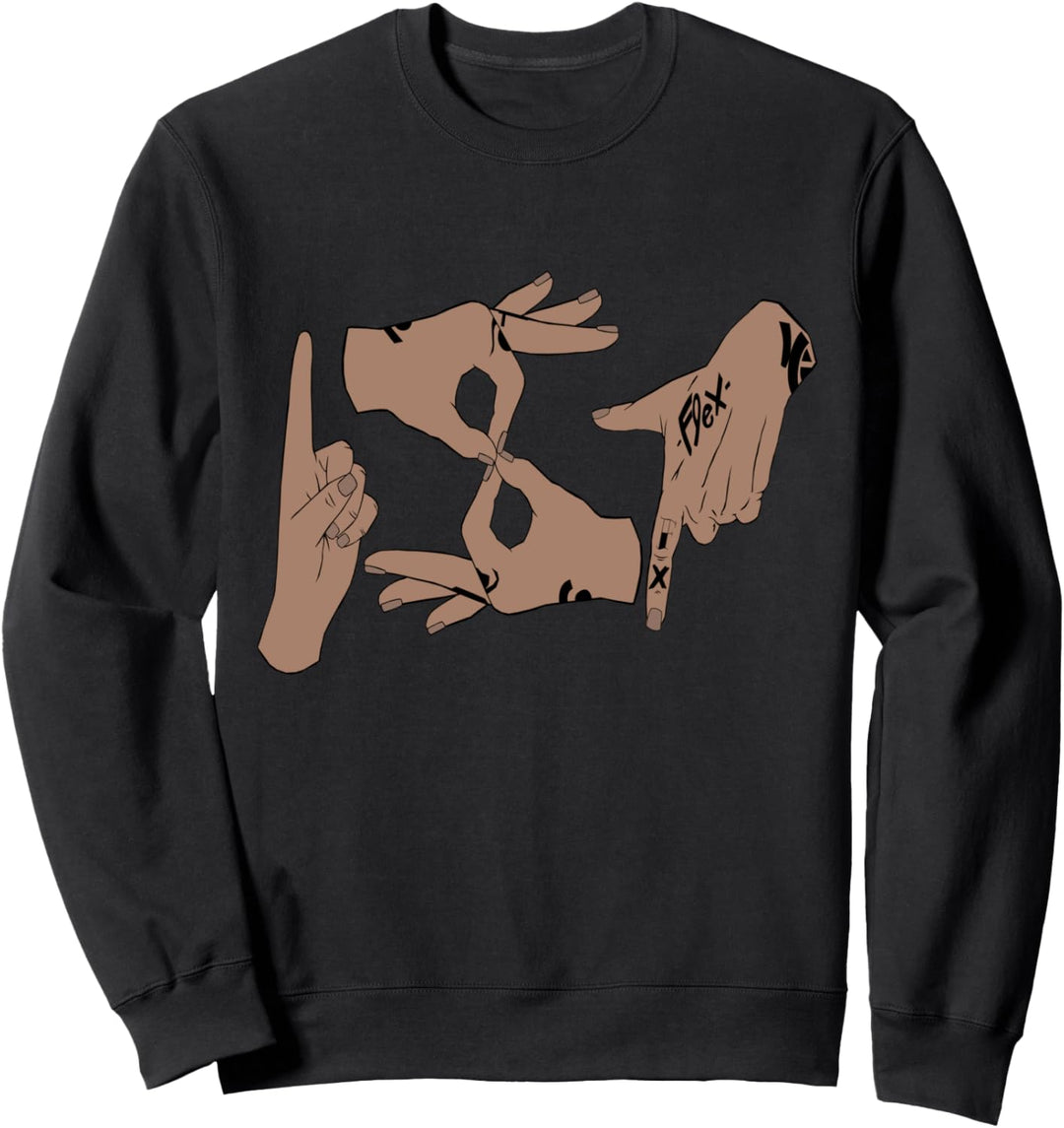 187 Handzeichen Handgeste Sweatshirt