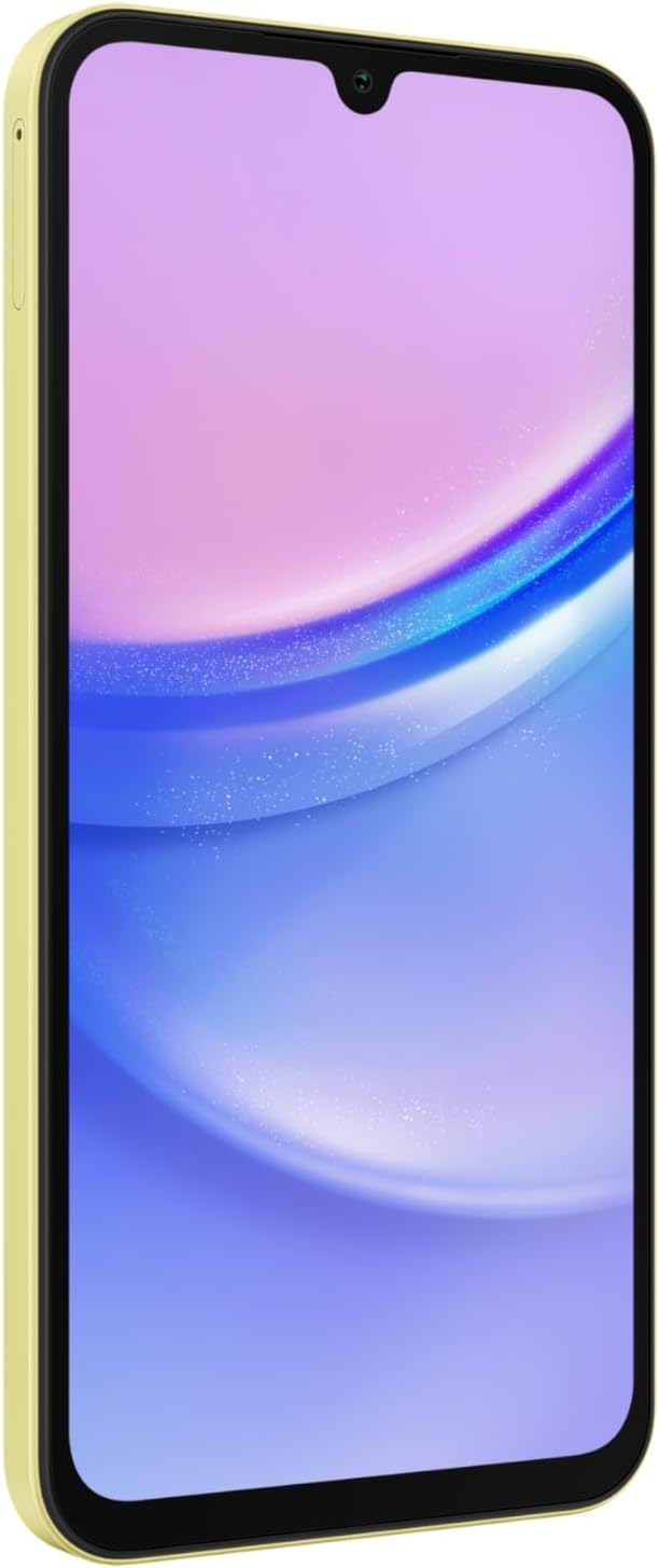 Samsung Galaxy A15 4GB+128GB [International Version] (Yellow), Yellow