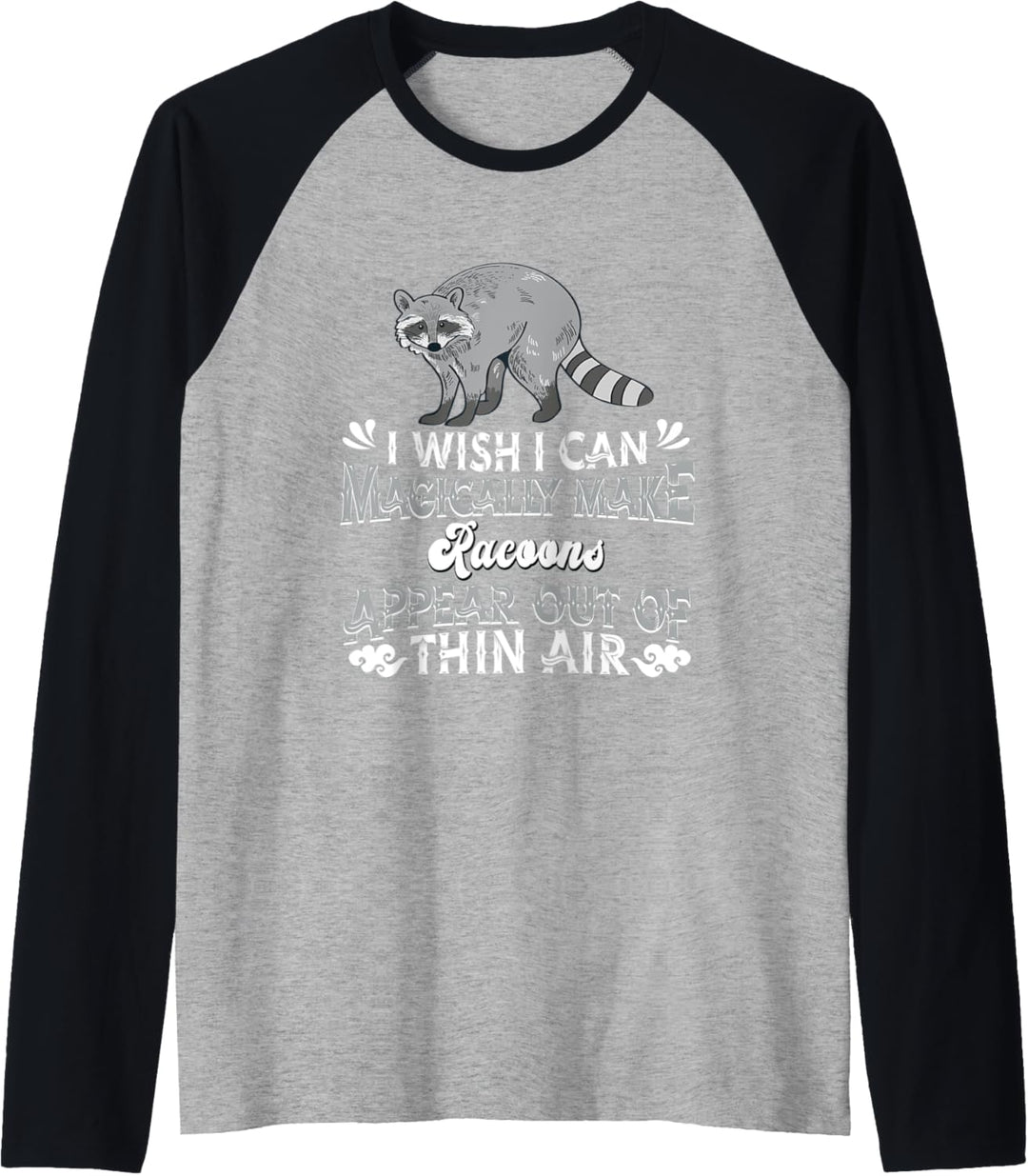 Waschbären - Lustiger Waschbär Raglan