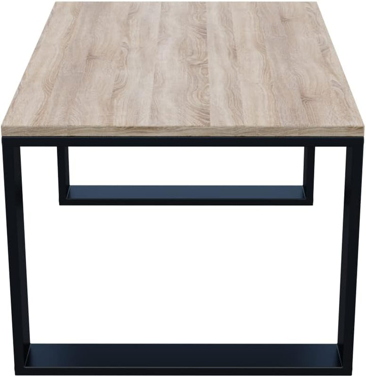 AKKE Couchtisch Wohnzimmertisch Beistelltisch Tisch Für Wohnzimmer Sonoma 90 x 40 x 55 L:90cm x B:40