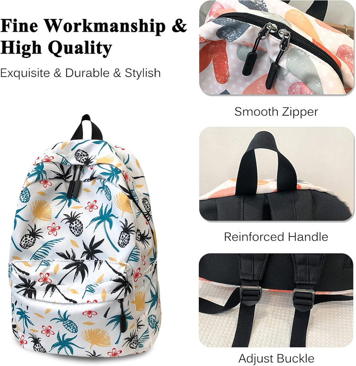 FANDARE Schulrucksack Mädchen Schulranzen Jungen Rucksäcke Schule Rucksäcke Laptop Schultasche Tages