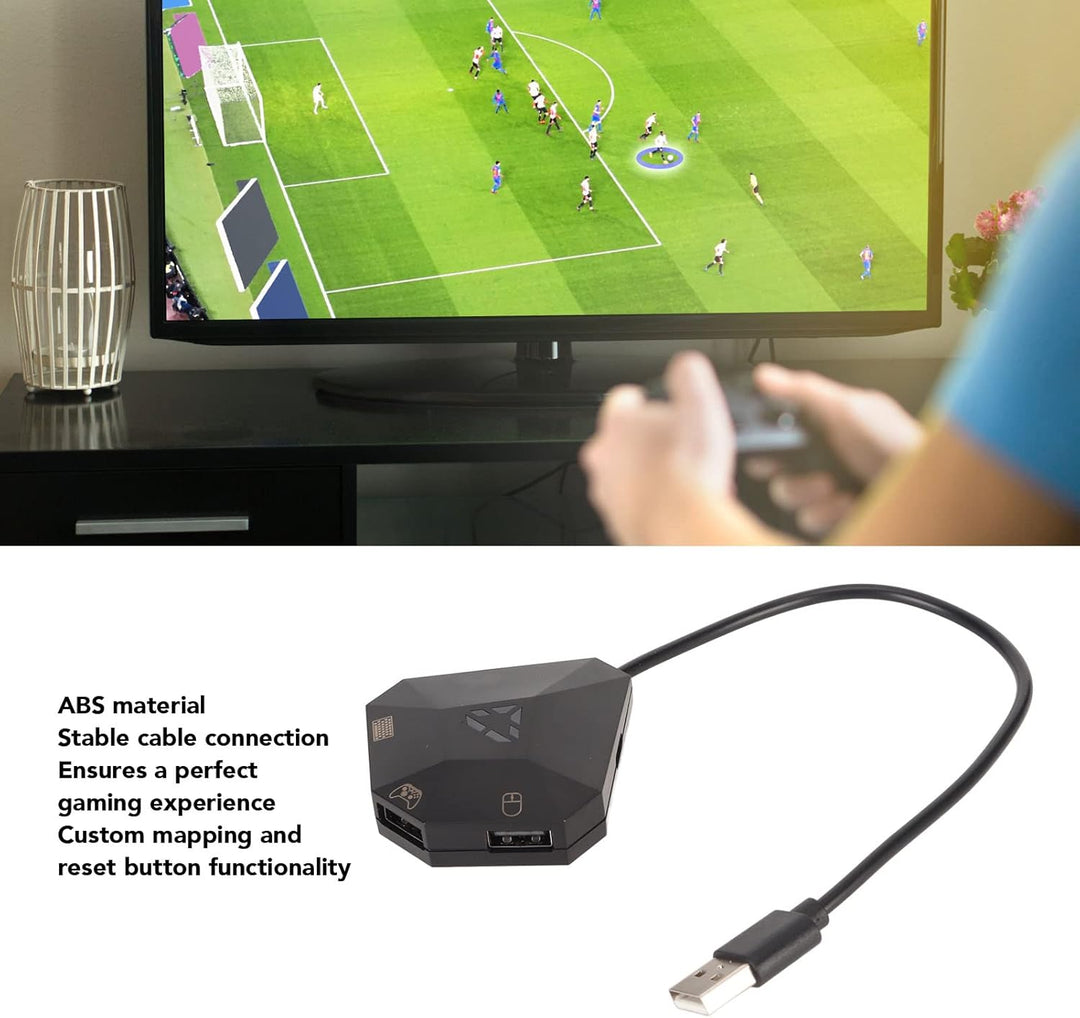 Tastaturmausadapter für PS/One/360, Benutzerdefinierte Mapping -Plug -and -Play für FPS/TPS/RPG -Spi