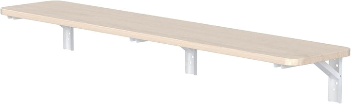 Maclean MC-129 faltbares Wandregal 100x20cm Tragkraft 50kg Klapptisch mit sicherer Verriegelung Klap