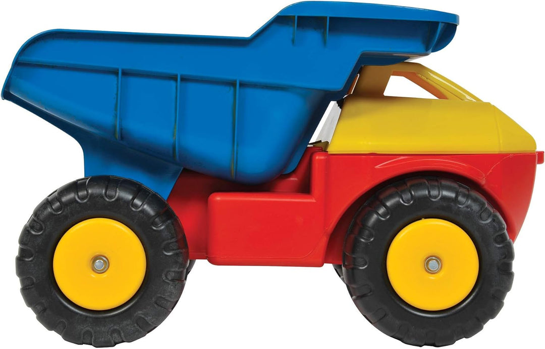 GOWI Giant Truck Kinderfahrzeug, Kindertransporter (GOWI XXL Truck Blau/Gelb) Gowi Xxl Truck Blau /