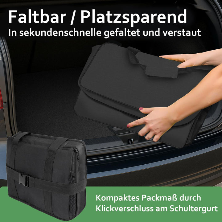 Cottara® Kühltasche Gross mit auslaufsicherer Isolierung 30l – Kühltasche faltbar gross zum Einkaufe