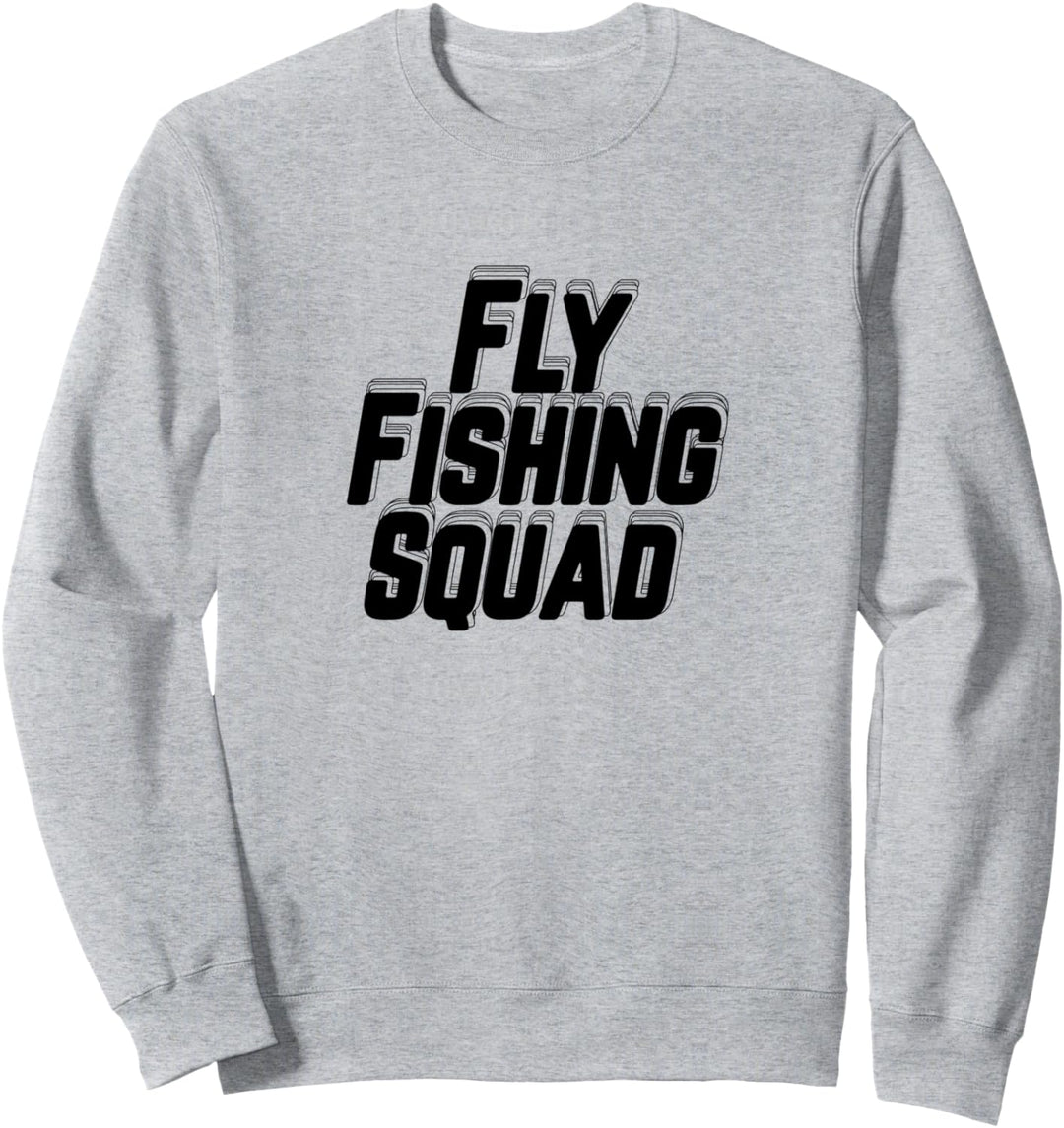Fly Fishing Squad Team Fliegenfischer Sweatshirt