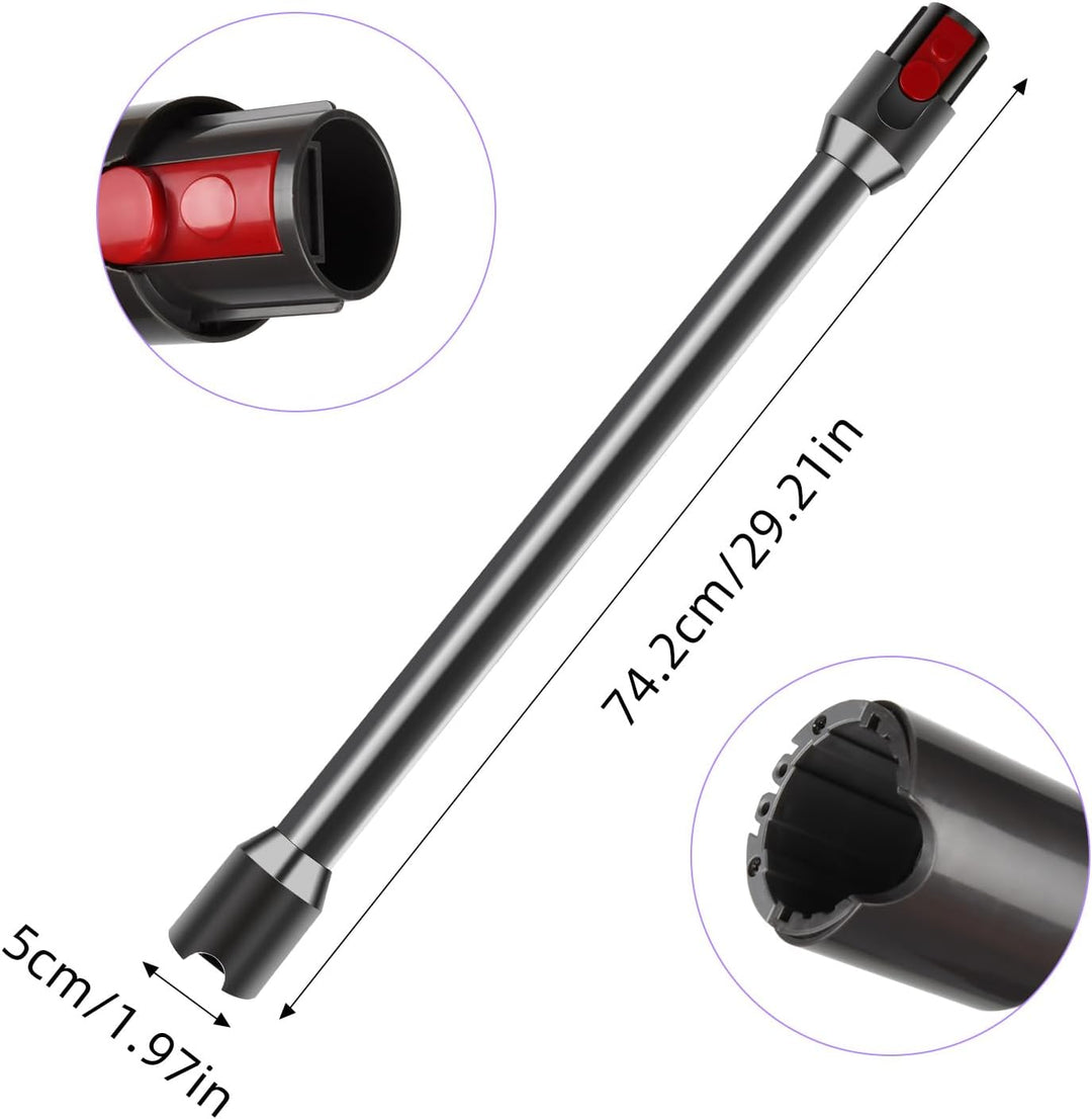 Verlängerungsrohr für Dyson V12 Detect Slim / V10 Digital Slim Stabstaubsauger, Ersatz Teleskoprohr