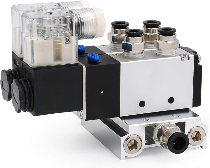 Heschen Elektrisches pneumatisches Doppel-Magnetventil, 4V210-08, AC24V, PT1/4-Zoll-Anschluss, 5-Weg