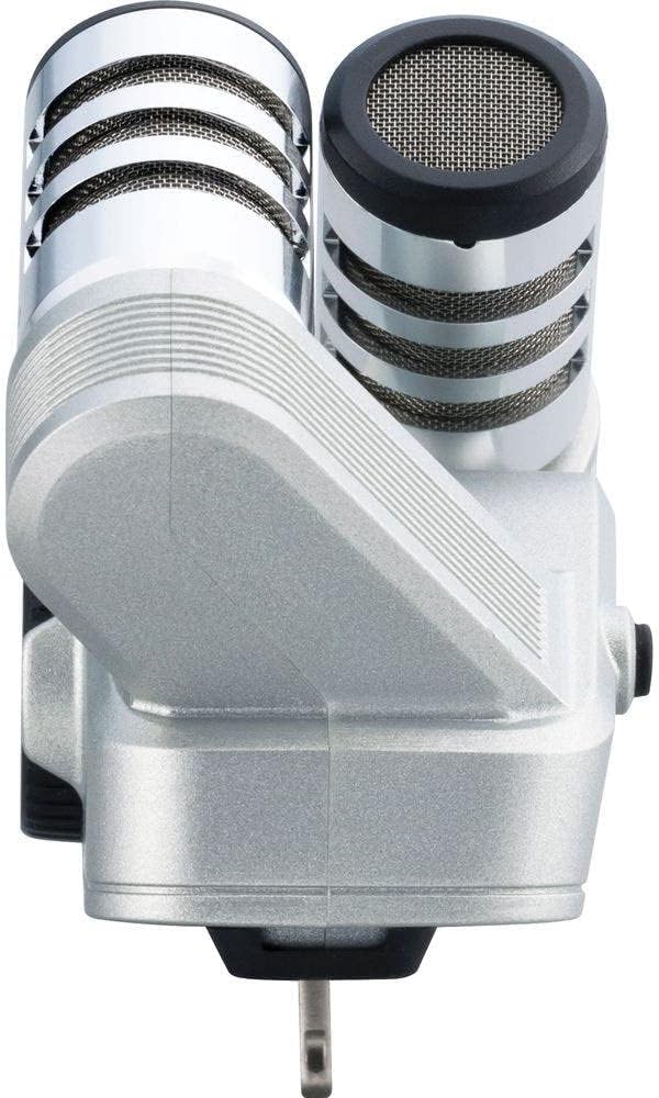Zoom iQ6 XY Stereo Mikrofon für iPhone/iPad – optimierte Stereo-Aufnahmen für Videos, Podcasts, Musi
