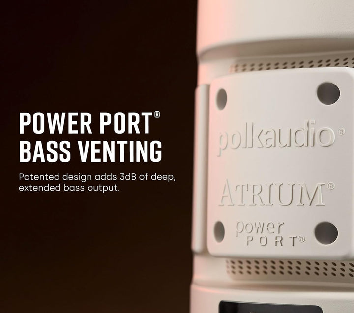 Polk Audio Atrium 8 SDI Aussen-Lautsprecher (125 W) schwarz, Schwarz