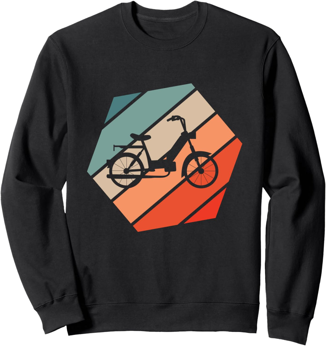 Retro Mofa - Mofafahrer Mofabesitzer Sweatshirt