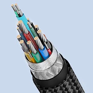 CABLETEX 2m USB 4 Gen3x2 Monitorkabel für Thunderbolt 3, USB C | 40GBit/s | 8K Video | 100W | 5A | 2