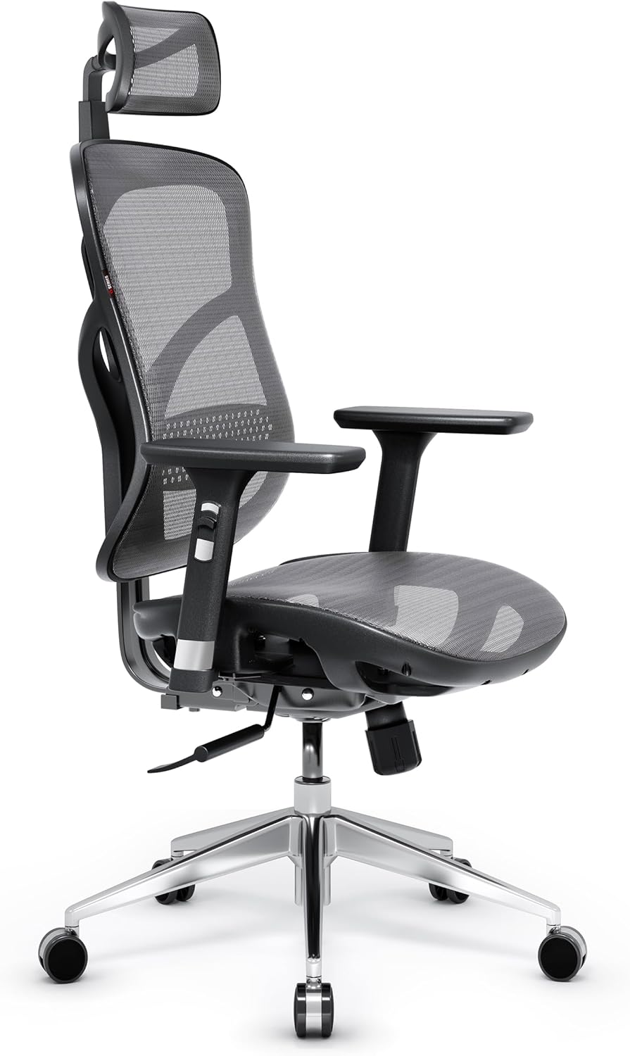 Diablo V-Basic Bürostuhl Ergonomisch Schreibtischstuhl Drehstuhl mit integrierter Lendenwirbelstütze