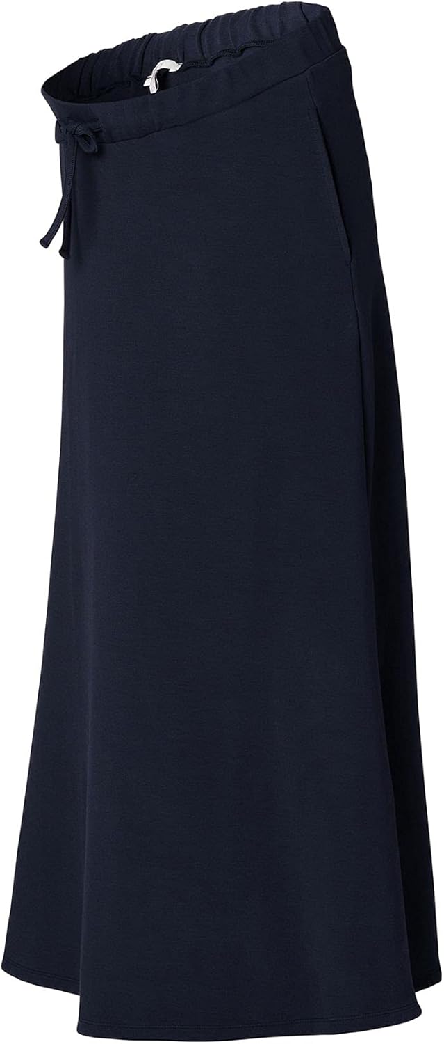 ESPRIT Maternity Damen Skirt Knitted Long Utb Rock 42 Night Sky Blue - 485, 42 Night Sky Blue - 485
