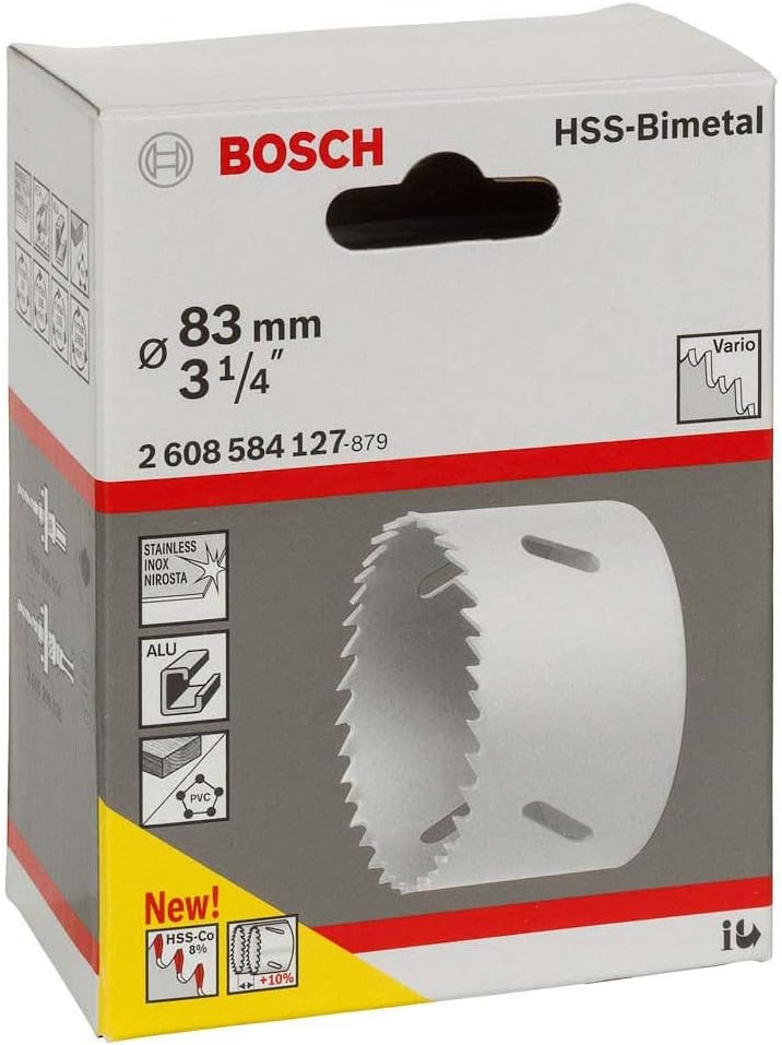 Bosch Accessories Bosch Professional 1x Lochsäge HSS Bimetall für Standardadapter (für Metall, Alumi