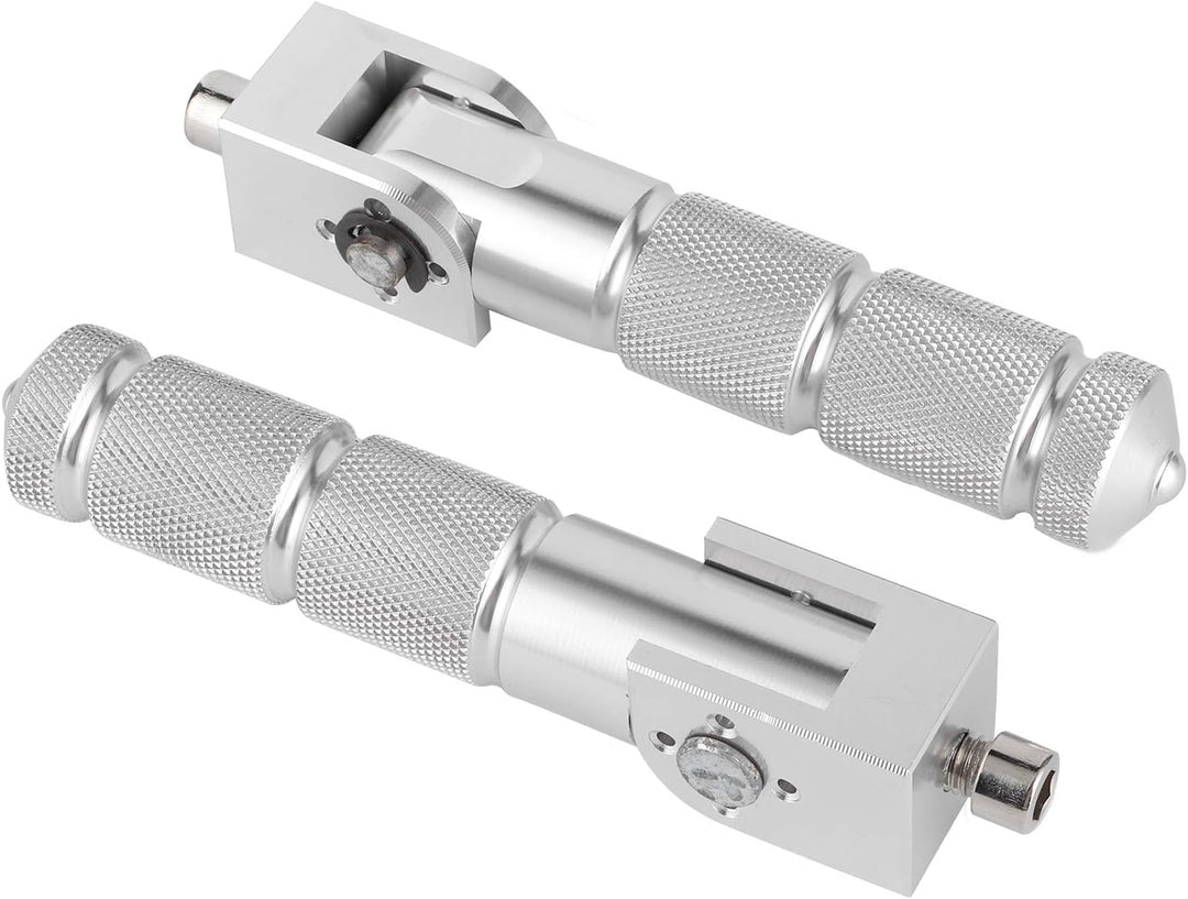 Fussrasten Adapter Universal - Fussrasten Hinten Fussrasten 2 Stk Aluminiumpedale Universal Motorrad